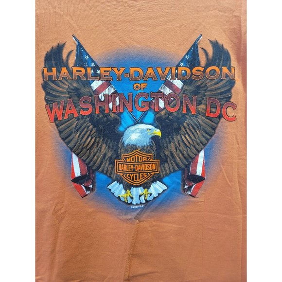 Harley Davidson of Washington, DC T-Shirt, Mens Large - Picture 4 of 7